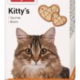 Вітамінізовані ласощі Beaphar Kitty’s Taurine+Biotine Кіттіс з таурином і біотином для котів 180 таб
