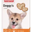 Вітамінізовані ласощі Beaphar Doggy’s Junior Доггіс юніор для здорового розвитку цуценят 150 табл