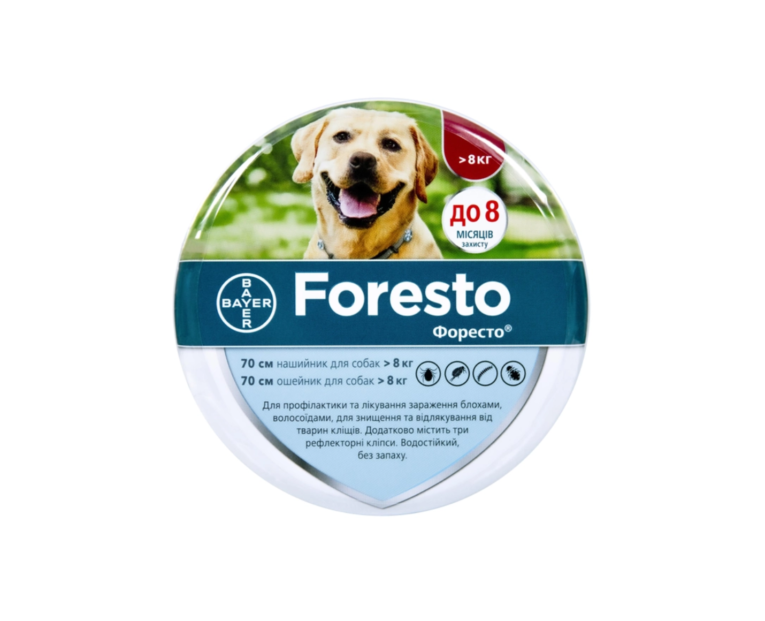 Нашийник Bayer Elanco Foresto Форесто для собак великих порід 70 см