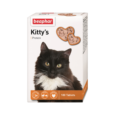 Вітамінізовані ласощі Beaphar Kitty’s + Protein Кіттіс з протеїном та рибою для котів 180 табл