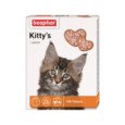 Вітамінізовані ласощі Beaphar Kitty’s Junior з біотином для здорового розвитку кошенят 150 т